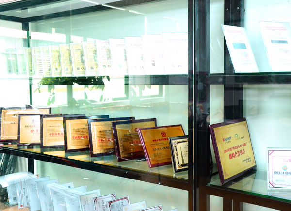 榮譽(yù)證書(shū)展示柜